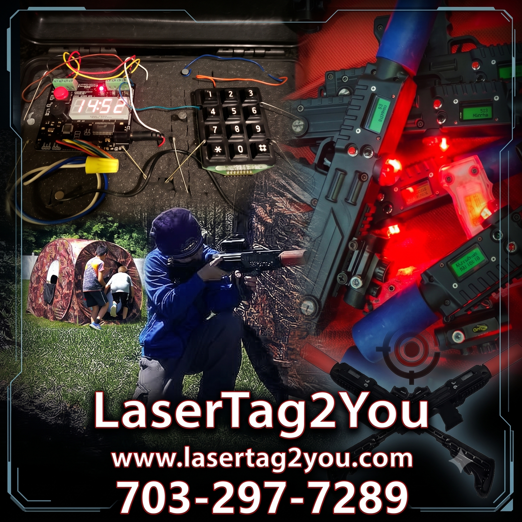 Featured image for “LaserTag2You – August Kids Birthday Parties & Mobile Laser Tag Near Me”